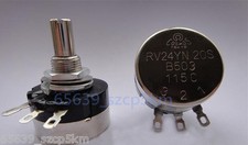 COSMOS/TOCOS RV24YN 20S B503 Potentiometer, 50K OHM Long Life Panel Pot W/ Knob