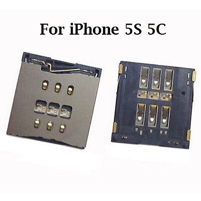 Sim Card Tray Slot Connector Reader Holder Apple Iphone 5s 5c