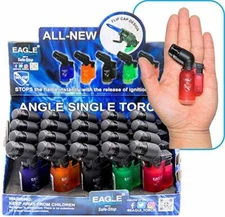 Eagle Single Torch Lighter 20pc/Display