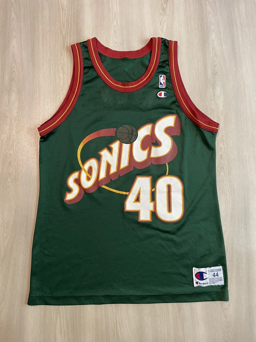 Sonics outlet champion jersey