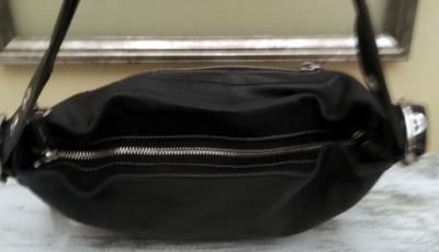 Coach Vintage Black East West Leather Shoulder Bag | eBay