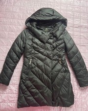 Womens Hannah Liuni Black Coat Paddded Winter Showerproof Jacket Size (m) Uk8-10
