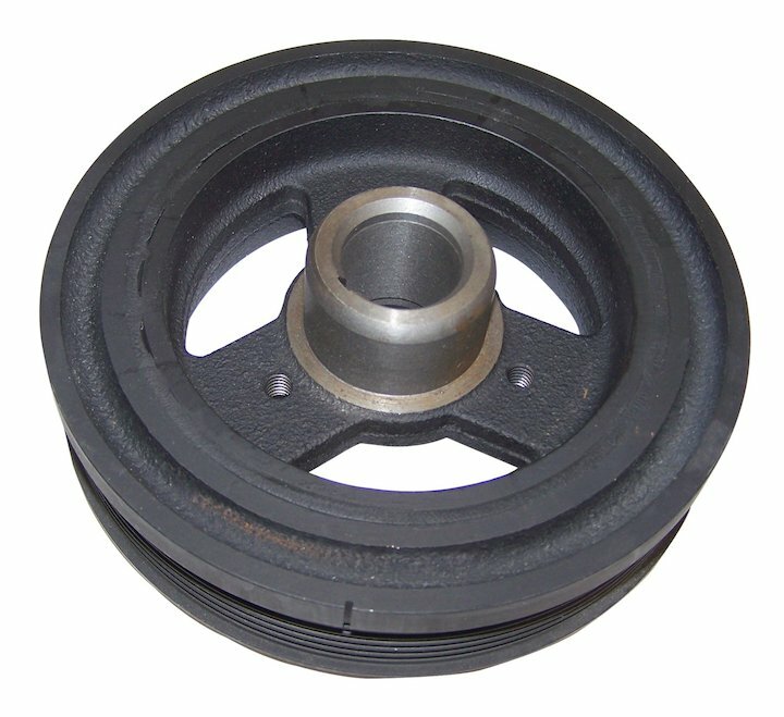 Fits Jeep CJ5 CJ7 CJ8 MJ XJ YJ Black Engine Harmonic Balancers J3242886