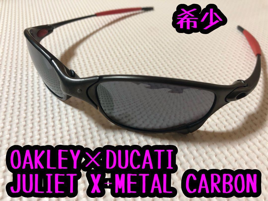 OAKLEY Sunglasses JULIET DUCATI Carbon X-METAL Limited Men's OAKLEY Sunglasses JULIET DUCATI Carbon X-METAL Limited Men's