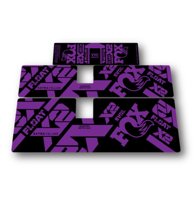 Fox Float X2 Performance Elite Rear Shock Stickers 2021 2024