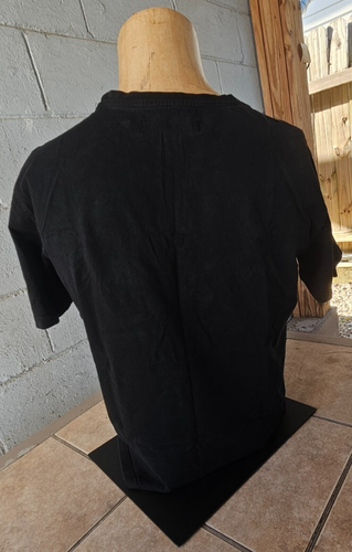 Looney Tunes Taz T-Shirt Men's XL Black Embroidered Tasmanian Devil Vintage 90s - Picture 3 of 4