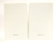 PURE ACOUSTICS NRX-445 4" 2-WAY IN-WALL SPEAKERS FLAT MAGNETIC GRILL DAMAGED BOX