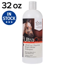 UltraCruz Equine Bright White Horse Shampoo, 32 oz