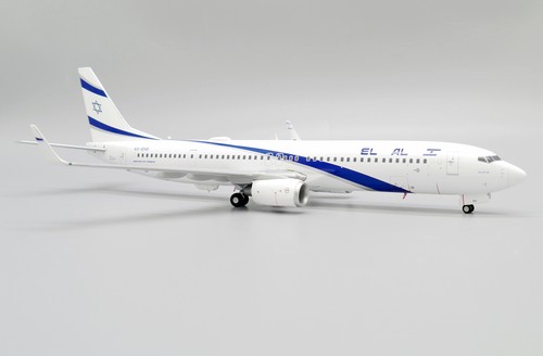 JC Wings XX20081 El Al Boeing 737-900ER Peace 4X-EHD Diecast 1/200 Jet AV Model - Picture 7 of 11