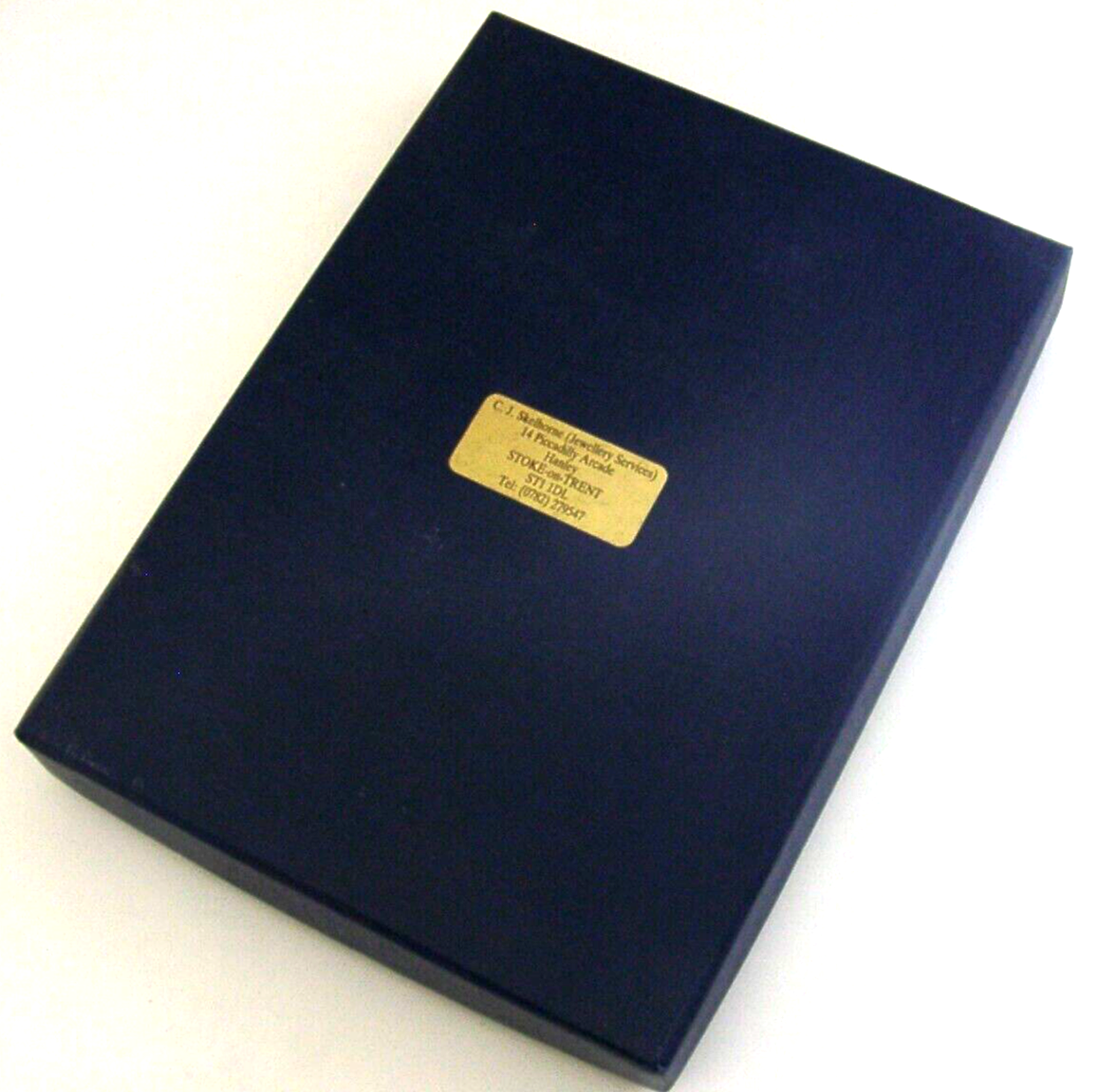 MINT BOXED ENGLISH STERLING SILVER JESTER BABY RATTLE TEETHER 1990