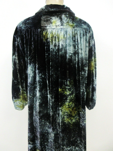 KYLA SEO MULTI-COLOR TIE-DYE NIGHT MEADOW CAYMAN SHIRT DRESS SIZE S - NWT - Picture 7 of 9