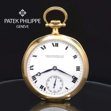 Chronometro Gondolo Patek Philippe Pocket Watch 1914 Patek