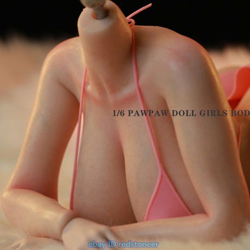 PawPawDoll Fullness Platinum Silicone Female Body for 1/6 Action Figure Model - Picture 8 of 11