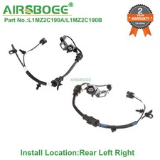 2x Rear Left Right Abs Wheel Speed Sensor For Ford Explorer Police Suv 2020-2024 2x Rear Left Right Abs Wheel Speed Sensor For Ford Explorer Police Suv 2020-2024