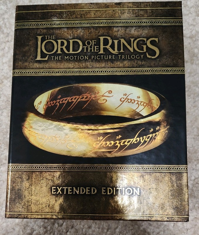 The Lord of the Rings: The Motion Picture Trilogy Extended Edition Blu-ray