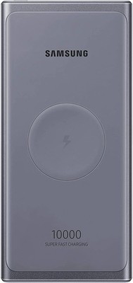 Samsung 25W Super Fast Wireless Portable Charger for Galaxy & iPhone - Silver A9