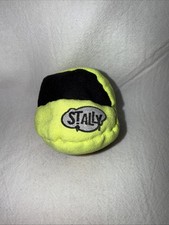 STALLY HACKY SACK FOOTBAG Very Desirable Neon Yellow And Black Pattern HTF