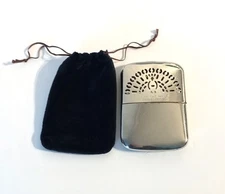 Vintage Peacock Benzine Pocket Catalyst Hand Warmer made in Japan 24 Hours