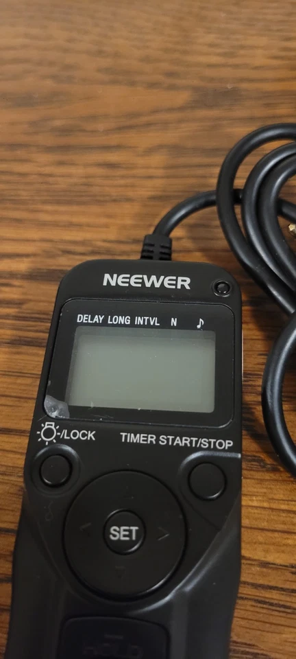 NEEWER EZa-C1 Timer Remote Control for Canon/Contax/Pentax Plastic On Screen!  - Image 2 of 4