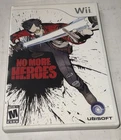No More Heroes (Nintendo Wii, 2008) Complete with Manual