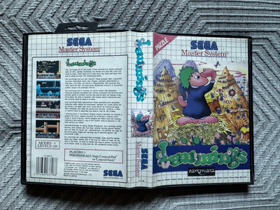 Master System LEMMINGS Game PAL REGION FREE *Works on US Consoles*