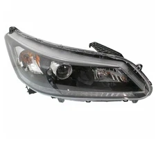 For 2013-2015 Accord Front Right Headlight Amber & Clear Plastic 33100 T2A A01 Q