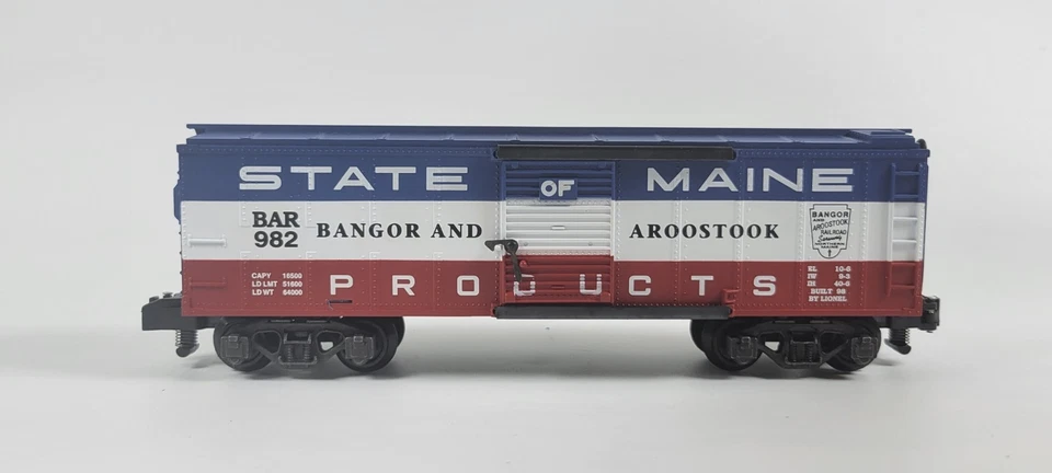 S-Gauge American Flyer 6-48333 Bangor & Aroostook / BAR Box Car - NIB - Image 3 of 4