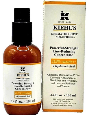 Kiehl's POWERFUL-STRENGTH Line Reducing Concentrate. 3.4 oz/100 ml Vitamin C