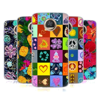 OFFICIAL SUZAN LIND COLOURS & PATTERNS SOFT GEL CASE FOR MOTOROLA PHONES