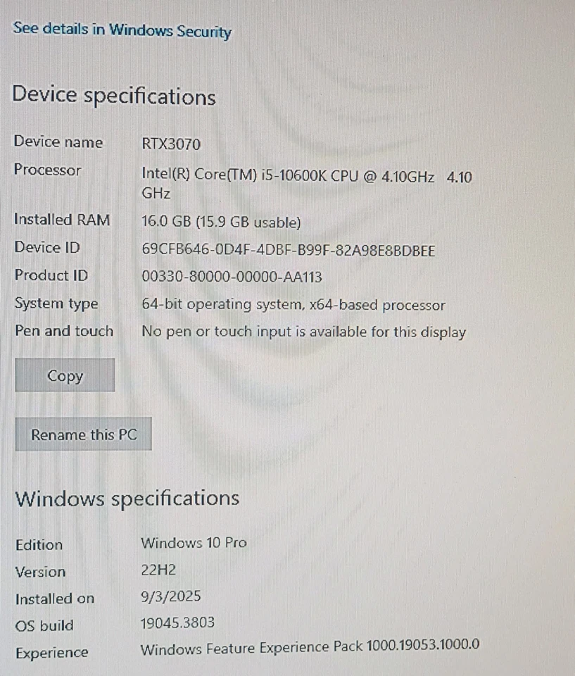 PC gaming EVGA RTX 3070 Foto 3 de 4