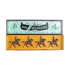 W. Britain Historical Minis 54mm 4th Hussars - Special Collector's Ed VG /NM