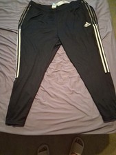 Adidas Tiro 21 Track Athletic Women  s Pants Size, 2X Black White Stripes GM7310