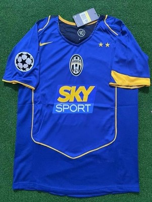 Ibrahimovic 9 Juventus Jersey 2004 2005 Size XL Retro Football