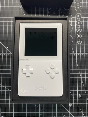 Analogue Pocket Handheld System - White Open Box