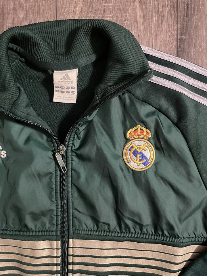 Real Madrid 2012/2013 Football Soccer Track Jacket Adidas Size M - Image 2 of 3