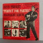 Vintage 45 RPM EP Elvis Picture Sleeve "Perfect For Parties" Promo 1956 Scarce