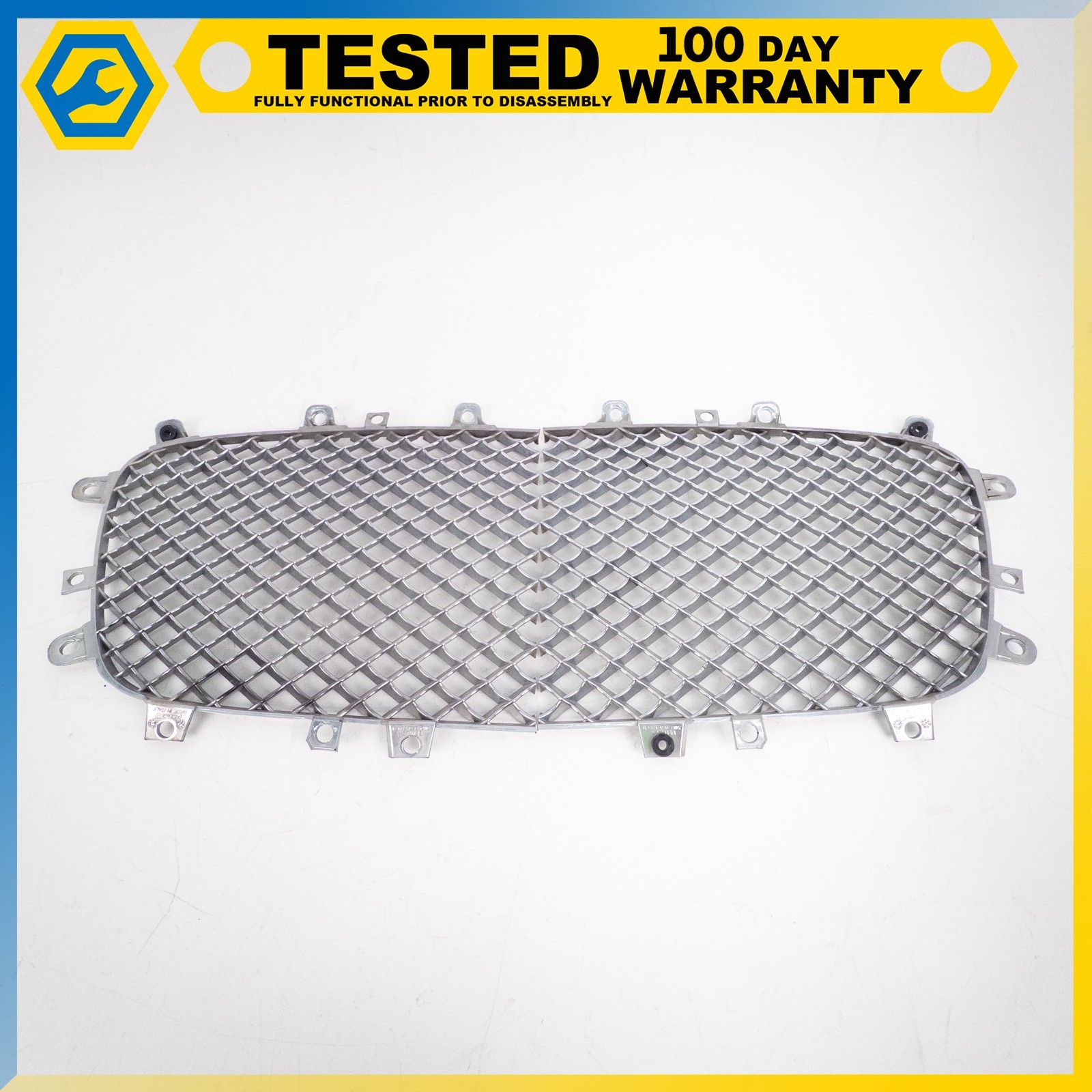 03-10 BENTLEY CONTINENTAL GT LEFT & RIGHT SIDE HOOD RADIATOR GRILLE GRILL SET OE