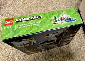 LEGO Minecraft The Snow Hideout 21120 327 Pieces Steve Creeper
