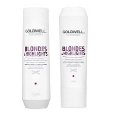 Goldwell Dualsenses Blondes Highlights Anti-Yellow Shampoo Conditioner 10.1oz