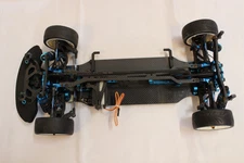Team associated tc6.1 4wd 1/10 Scale sedan Carbon Chassis RC Roller ARTR