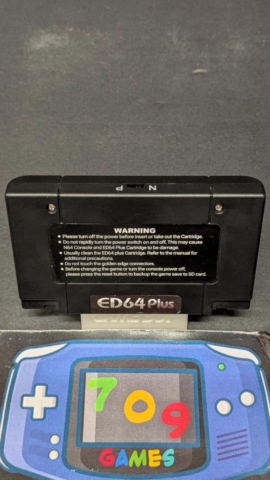 ED64 Plus Nintendo 64 Tested & Working - Imagen 2 de 2