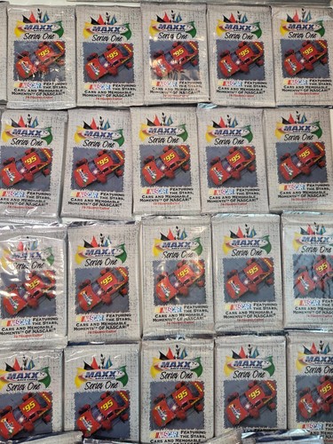 1995 MAXX NASCAR Series 1: Lot of 55 factory-sealed packs - Picture 3 of 4