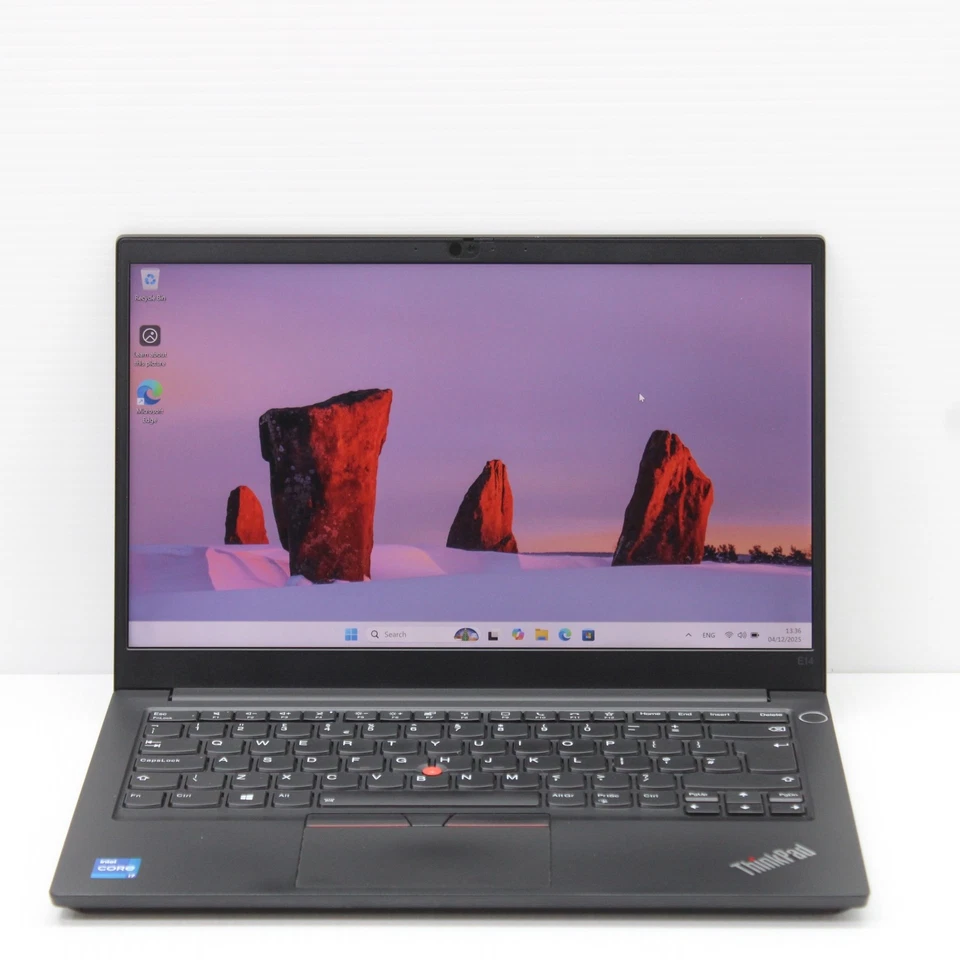 Lenovo ThinkPad E14 14 inch Laptop Intel i7 1165G7 16GB RAM 512GB SSD Win 11 Pro - Image 2 of 4