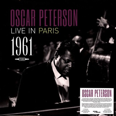 Oscar Peterson - Live In Paris 1961 Clear Vinyl Edtion (2019 - US - Original)