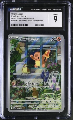Charmander 044 Sv: Scarlet & Violet Promo Cards Holo CGC 9