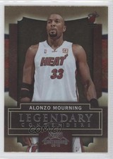 2009-10 Playoff Contenders Legendary Contenders Alonzo Mourning #13 HOF 0a1