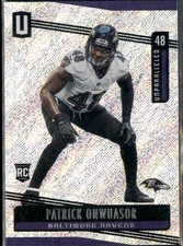Patrick Onwuasor 2019 Panini Unparalleled Baltimore Ravens #44