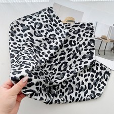 Großes Quadrat Damen Faux Seide Kopf Hals dünnen Schal Bandana Tasche Charme