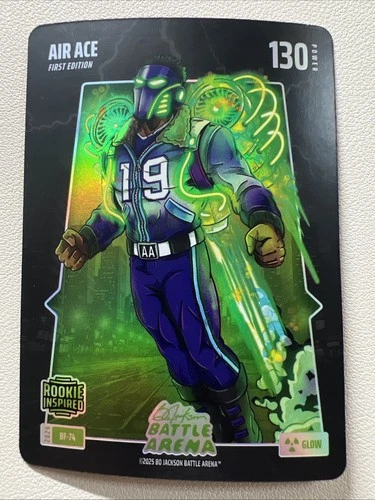 Bo Jackson Battle Arena Griffey BF-74 Air Ace Bailey GLOW Battlefoil RC