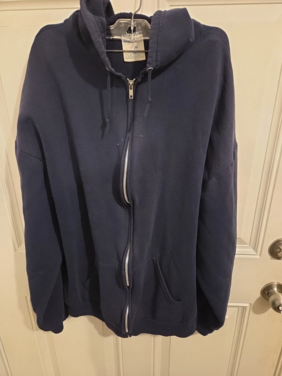JERZEES Regular Size Full Zip Hoodies & Sweatshirts for Men for